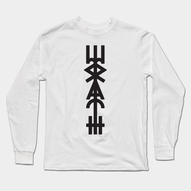 Wrath Long Sleeve T-Shirt by atom.art.co